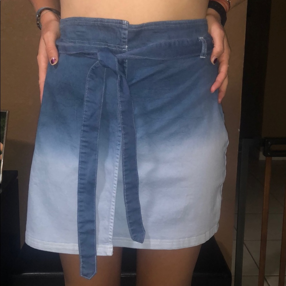 🌟NWOT Jean Skirt